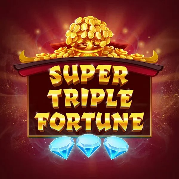 Super Triple Fortune slot logo by Greentube at Winorama Casino